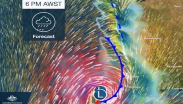 Australija se priprema za oluju desetljeća, očekuje se vjetar brzine 210 km na sat
