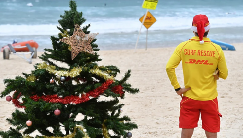 Australska plaža Bondi, tradicionalna božićna destinacija, skoro prazna