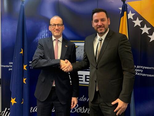Austrijski ambasador posjetio IDDEEA-u: O digitalizaciji i savremenim rješenjima