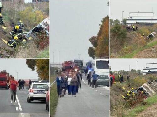 Autobus s radnicima izletio s puta i prevrnuo se: Najmanje dvije žrtve kod Mitrovice