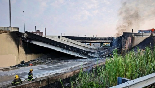 Autocesta u Philadelphiji se urušila nakon što se zapalilo vozilo