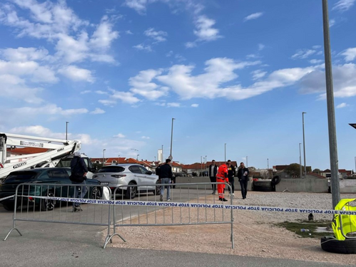 Automobil na trci u Zadru izletio sa staze, povrijeđene četiri osobe