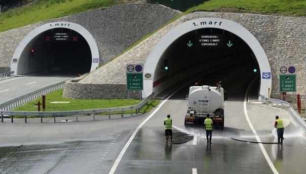 Autoput A-1: Zatvorena lijeva cijev tunela 1. mart