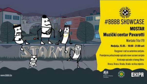 Autori popularnog animiranog serijala 'Bruca Braca Bruda Brada' dolaze u bh. gradove