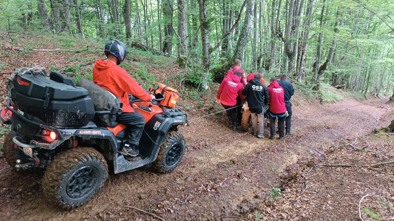 Avanturista iz Njemačke pao s motocikla na Jahorini, izvukli ga spasioci