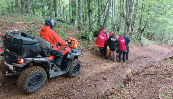 Avanturista iz Njemačke pao s motocikla na Jahorini, izvukli ga spasioci