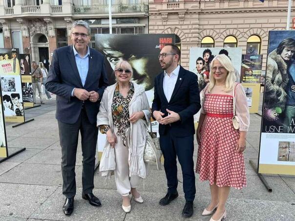 Avdić, Paldum i Tomašević na izložbi "Sarajevska pop-rock scena 1961–1991" u Zagrebu