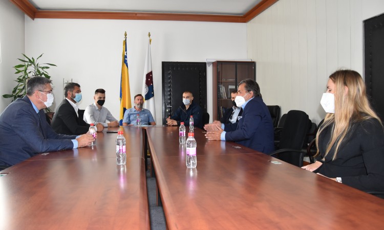 Avdić primio karate reprezentativce BiH - osvajače medalja na EP