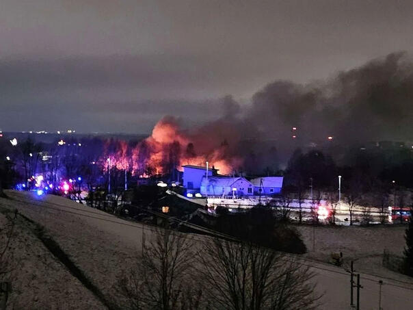 Avion DHl-a srušio se u Vilniusu, agencije istražuju moguću sabotažu