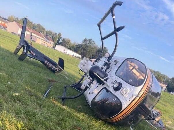 Avion i policijski helikopter se sudarili iznad aerodroma, jedna osoba poginula