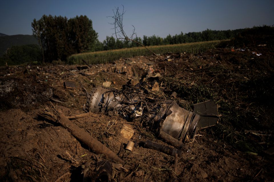 Avion koji se srušio u Grčkoj u vlasništvu privatne kompanije