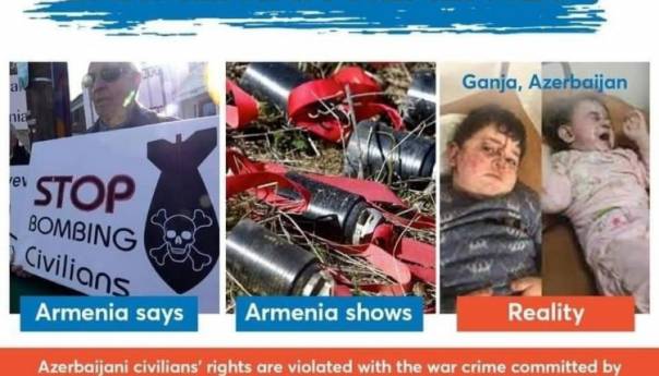 Azerbejdžan optužio Armeniju za napade na civilno stanovništvo