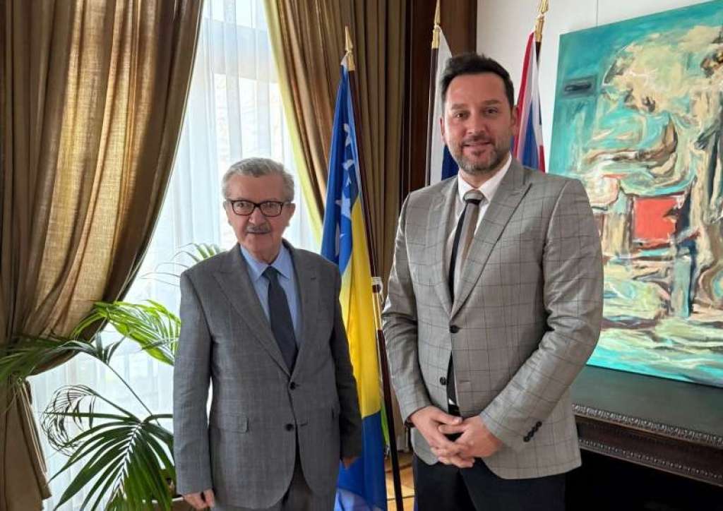 Badnjević i ambasador Topčagić o efikasnijem pružanju usluga građanima BiH u UK