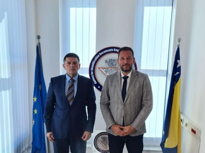 Badnjević i Džuvo razgovarali o jačanju saradnje između IDDEEA-e i OSA-e