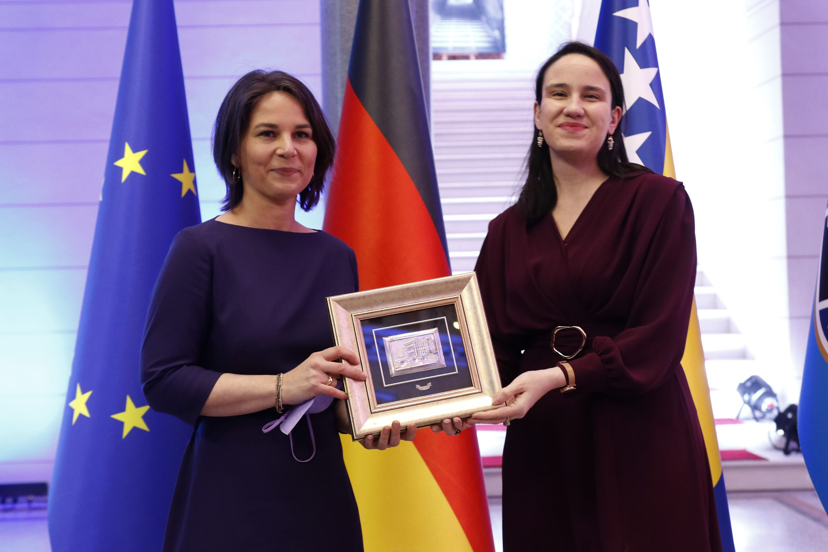 Baerbock i Karić: Njemačka je prijatelj Bosne i Hercegovine