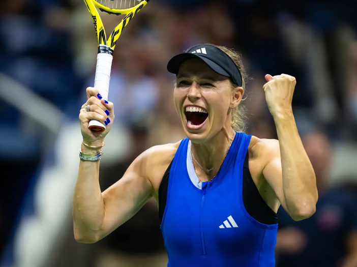 Video : 'Bajkoviti povratak' Caroline Wozniacki na US Openu