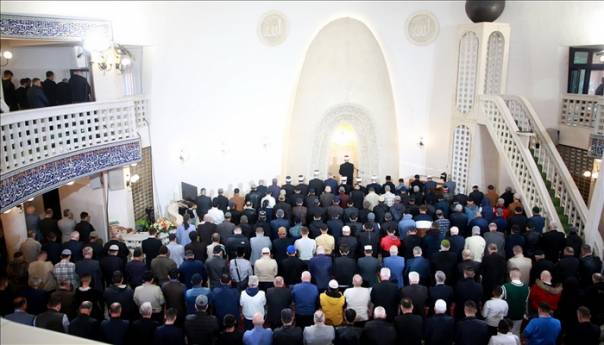 Bajram namaz klanjan u zagrebačkoj džamiji