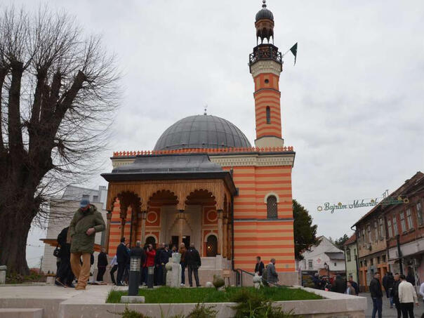 Bajram-namaz u Tuzli, centralna svečanost u džamiji "Kralj Abdulah"
