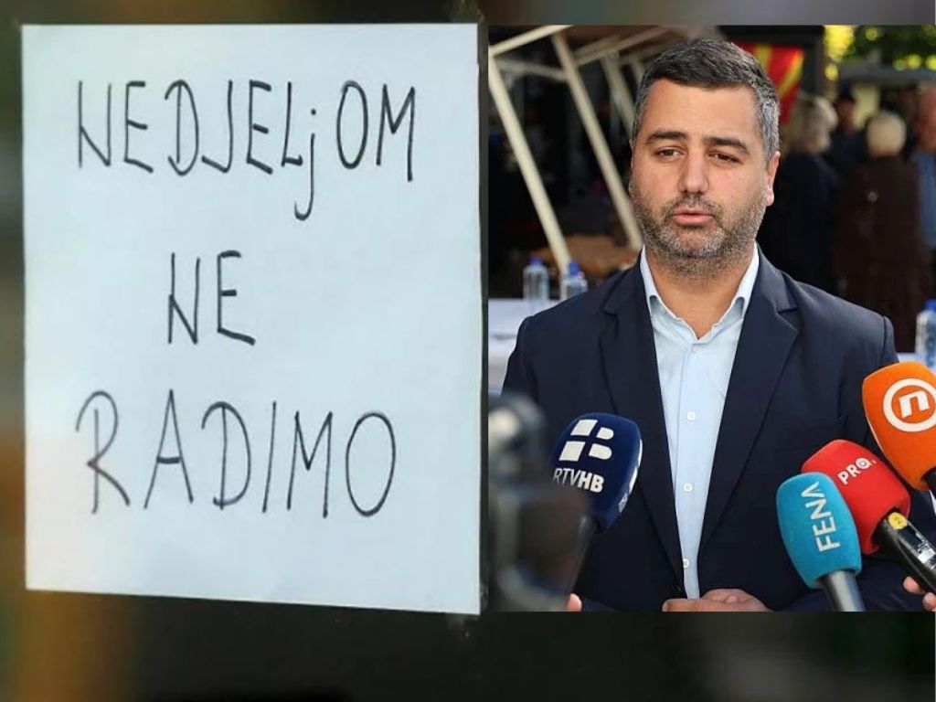 Neradna nedjelja ostaje na snazi: Ko prekrši zakon, bit će kažnjen