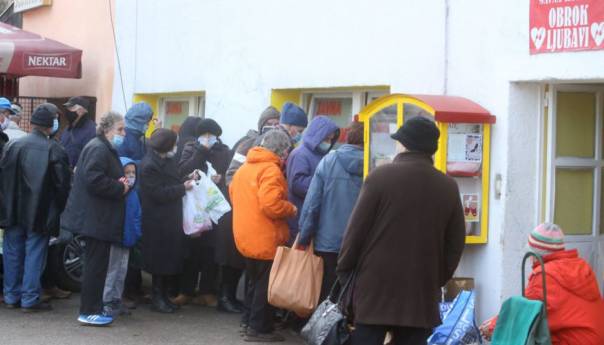 Banja Luka: Sve više gladnih, javne kuhinje traže pomoć