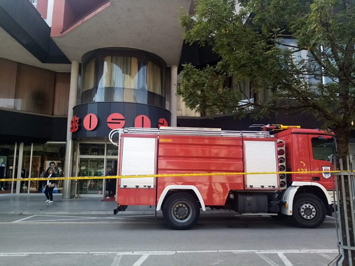 Banja Luka: Ugašen požar u Elektrokrajini i hotelu 'Bosna'
