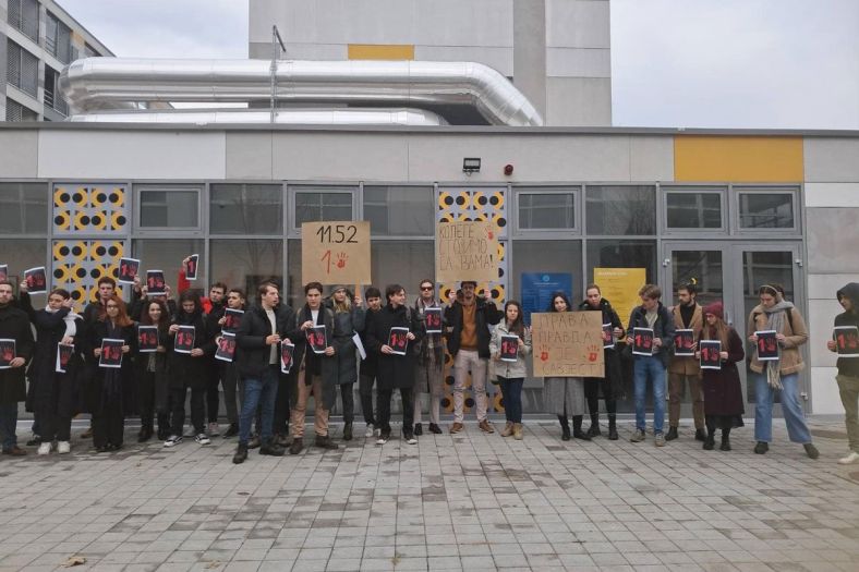 Banjalučki studenti stali uz kolege iz Srbije zbog tragedije u Novom Sadu