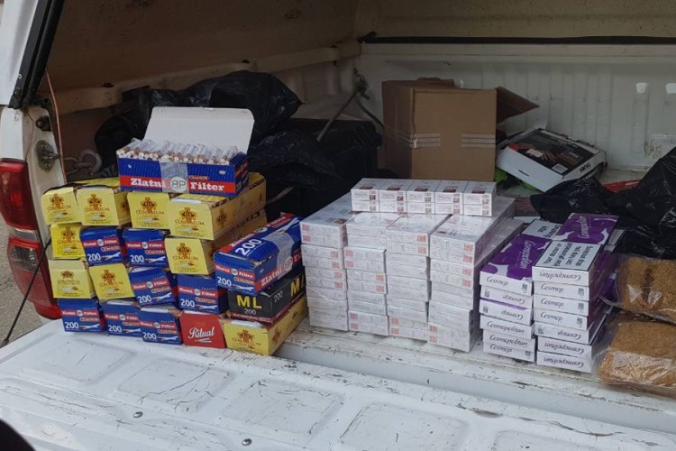 Banjaluka: Oduzeti duhan i cigarete u vrijednosti 63.500 KM