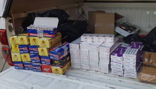 Banjaluka: Oduzeti duhan i cigarete u vrijednosti 63.500 KM