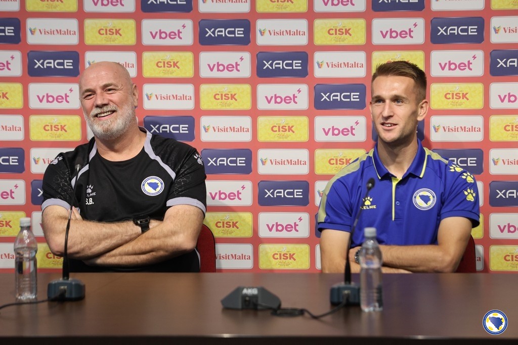 Barbarez i Memić optimistični pred Maltu: Idemo na pobjedu