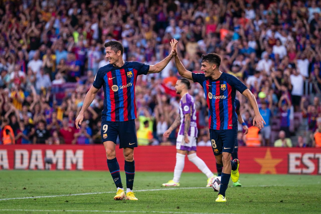 Barcelona na krilima Lewandowskog razbila Valladolid