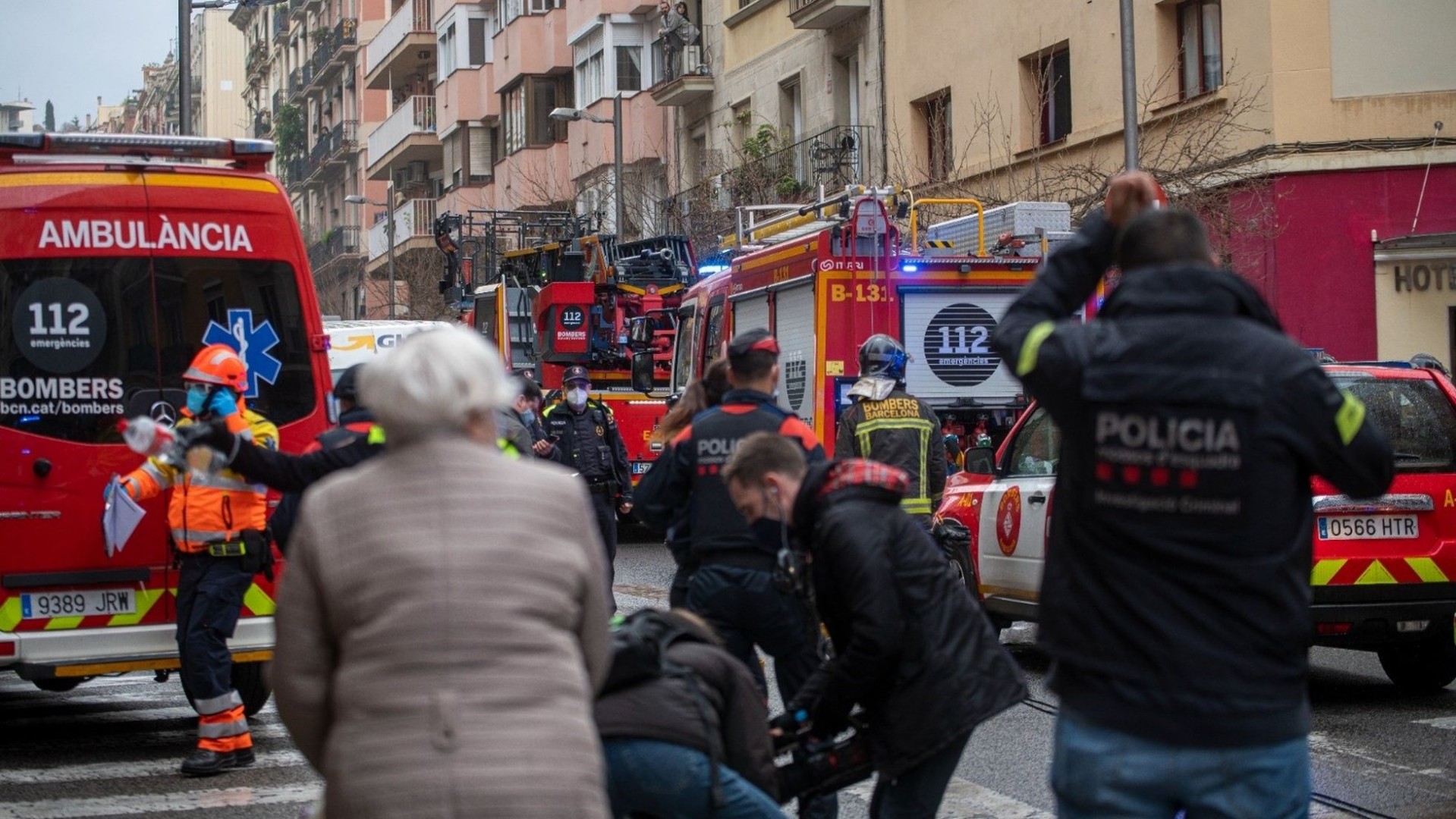 Barcelona: Požar zahvatio hotel, gosti iskakali kroz prozor
