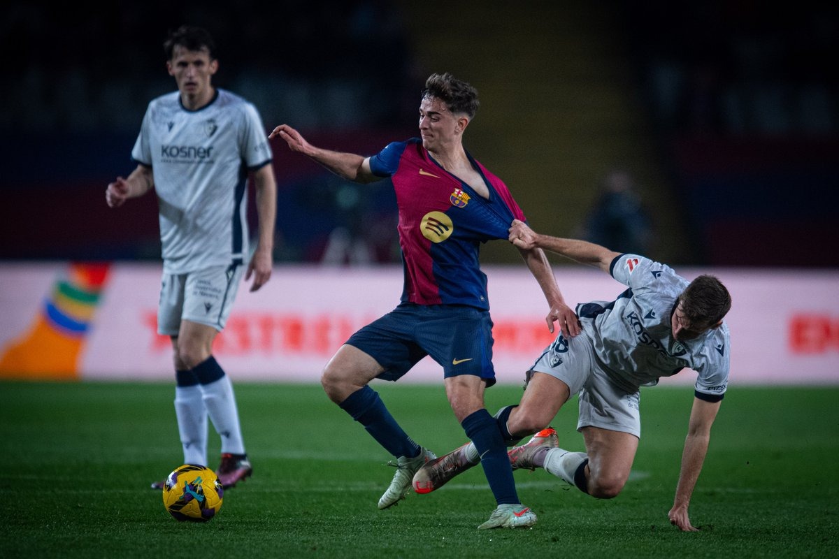Barcelona sigurna protiv Osasune, preuzela vrh La Lige