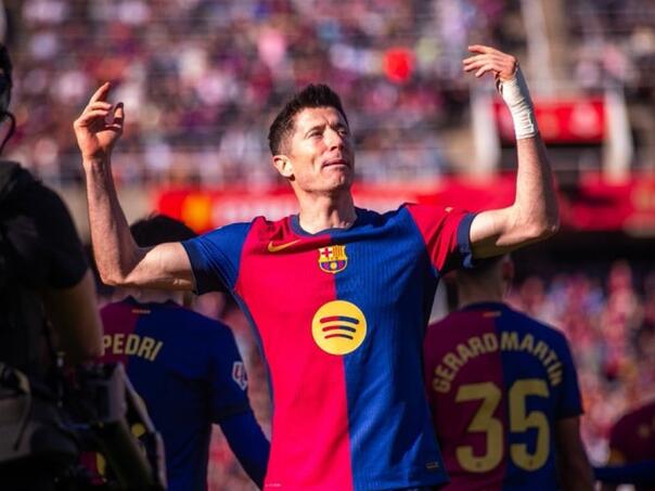 Barcelona slavila protiv Girone, Lewandowski postigao dva gola