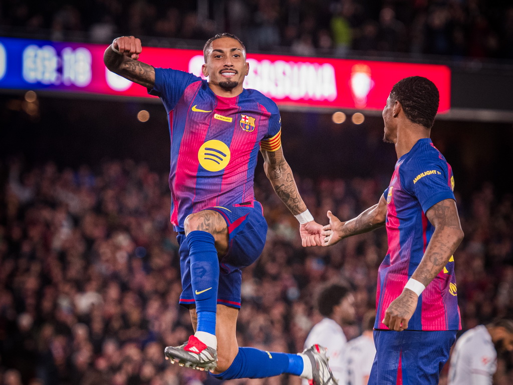 Barcelona slomila Osasunu u završnici, Raphinha zapalio Camp Nou