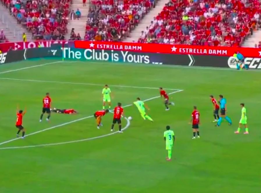 Barcelona zabila gol dok je kapiten Mallorce ležao nepomičan!