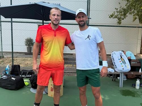 Bašić trenirao s Đokovićem, objavio i fotografiju: "Bilo je zadovoljstvo"