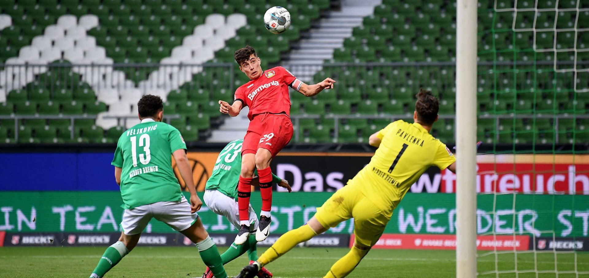 Bayer Leverkusen ubjedljivo slavio protiv Werdera i ostao u trci za Ligu prvaka