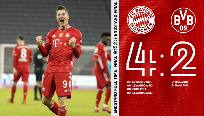 Bayern razbio Borussiju u derbiju