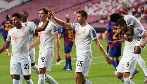 Bayern deklasirao Barcelonu s 8:2 i izborio polufinale Lige prvaka