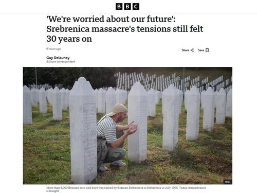 BBC: Najzloglasniji ratni zločin u Evropi od Drugog svjetskog rata
