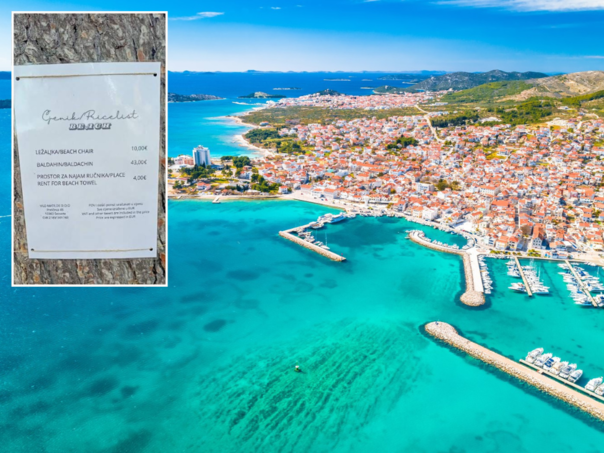 Beach bar u Hrvatskoj naplaćuje mjesto za peškir: 'Ako želimo možemo i zrak'