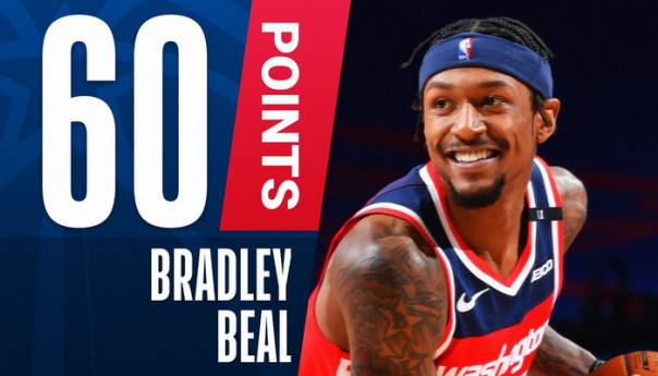Beal ubacio 60 poena u porazu Wizardsa