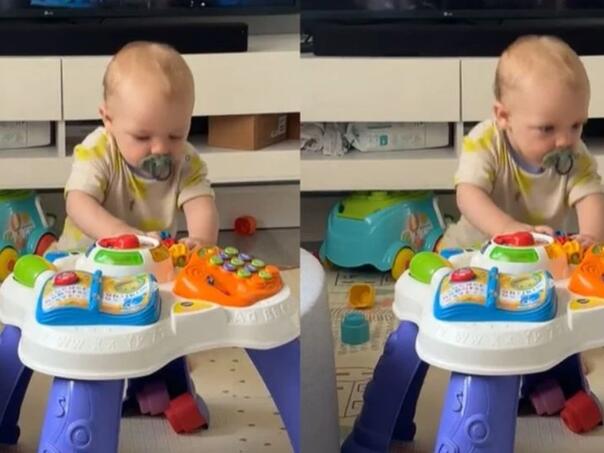 Beba zaplesala uz techno i nasmijala korisnike na mrežama