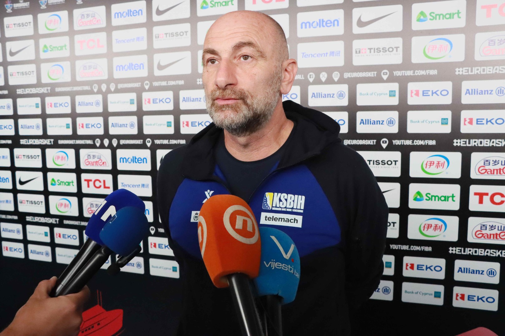 Bećiragić pred Gruziju: "Pobijedit će ko bude pravio manje gluposti"