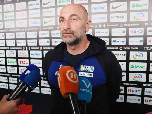Bećiragić pred Gruziju: "Pobijedit će ko bude pravio manje gluposti"