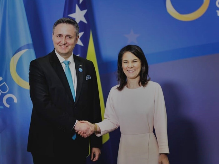 Bećirović-Baerbock: Njemačka je čvrsto uz Bosnu i Hercegovinu!