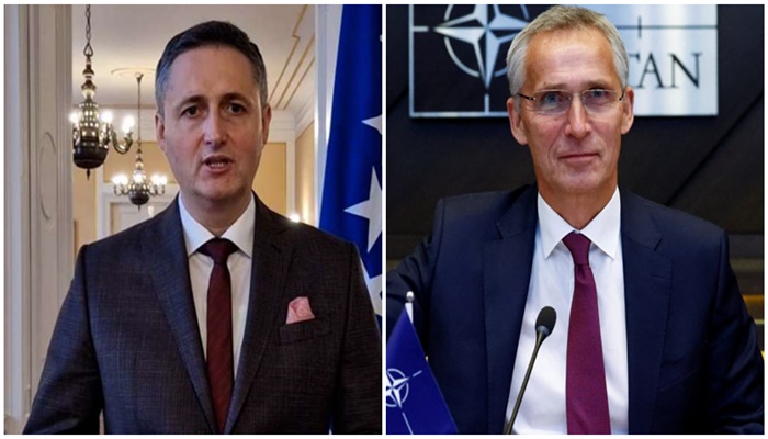 Bećirović danas sa generalnim sekretarom NATO-a