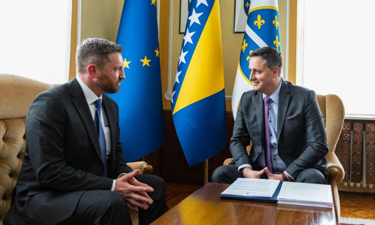 Bećirović - Farrell: Irska će nastaviti podržavati integracijski proces BiH i provedbu reformi