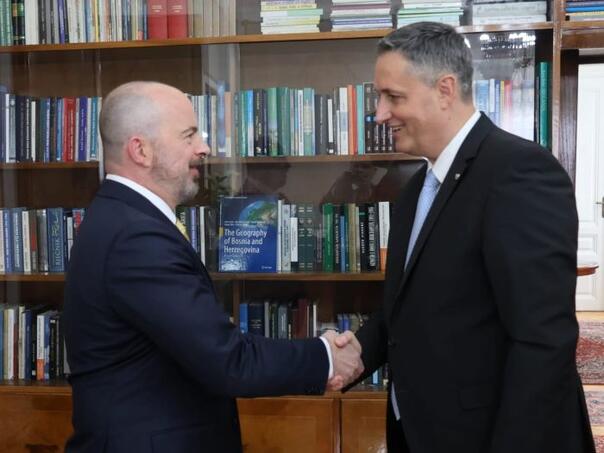 Bećirović - Ginkel: Nastavak strateškog partnerstva BiH i SAD