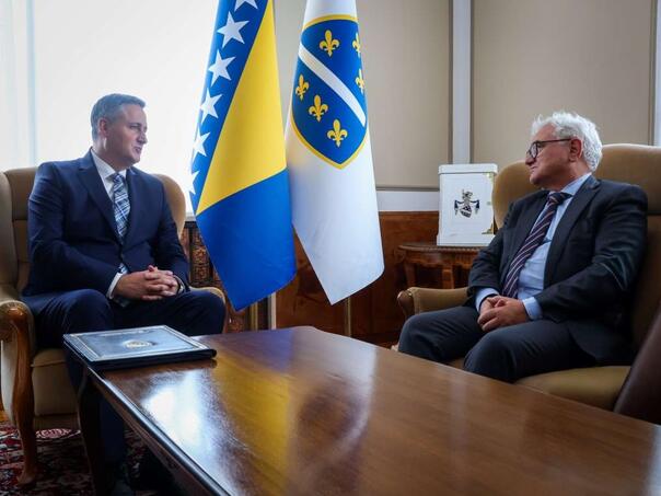 Bećirović i ambasador Grannas: Njemačka ostaje snažan partner BiH na evropskom putu